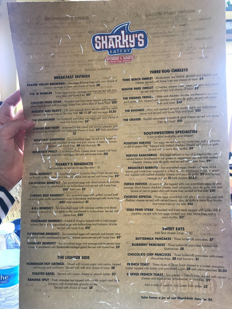 Sharky's Eatery Menu - Image 5